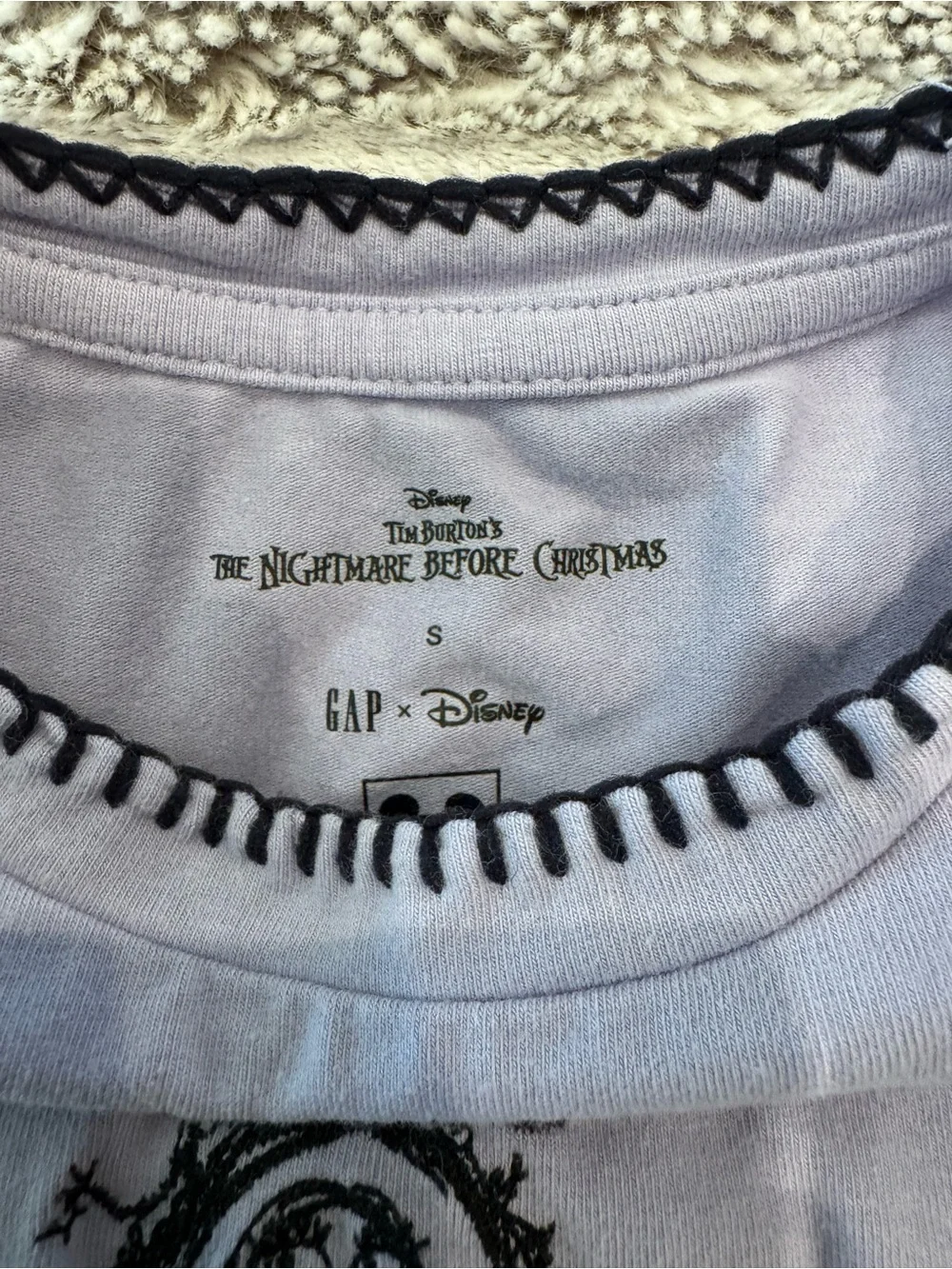 Gap × Disney Tim Burton’s The Nightmare Before Christmas Kids Shrunken Tee